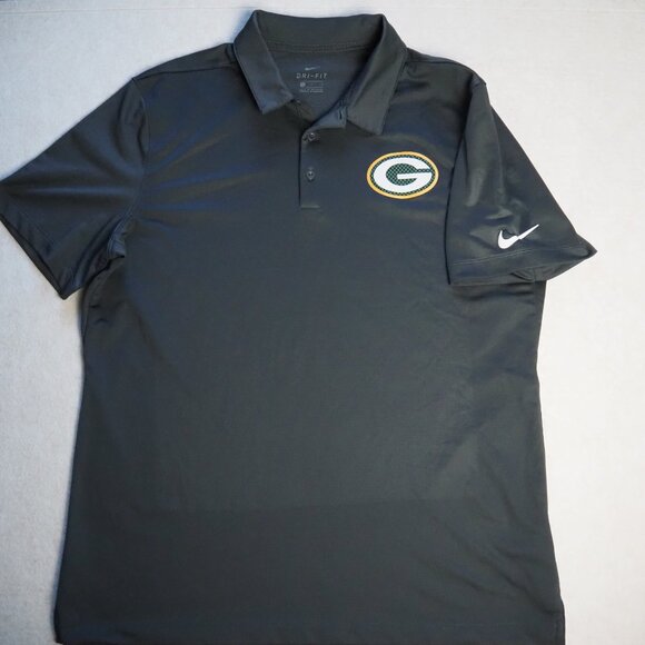 Green Bay Packers Nike Men's Polo Shirt Size L - Picture 2 of 8